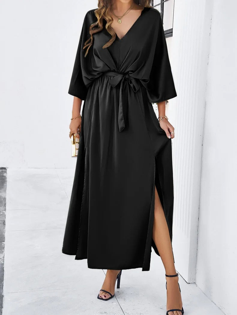 V-Neck Spring Dress – Arabella