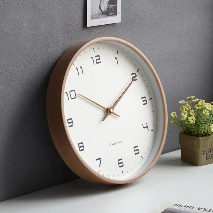 Stylish Wooden Wall Clock – NordWood