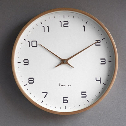 Stylish Wooden Wall Clock – NordWood