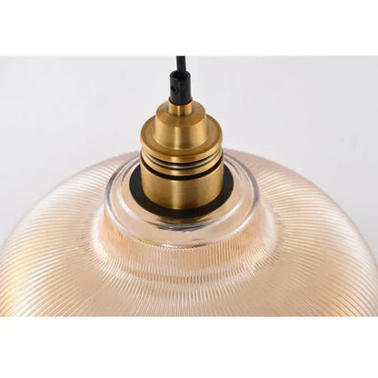 LumiWeave Glass Pendant Light