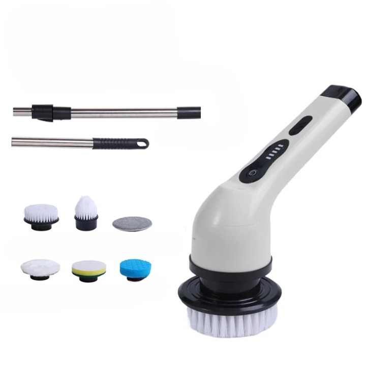 9-in-1 Electric Spin Cleaning Brush with LED Display