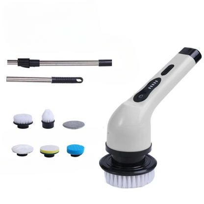 9-in-1 Electric Spin Cleaning Brush with LED Display
