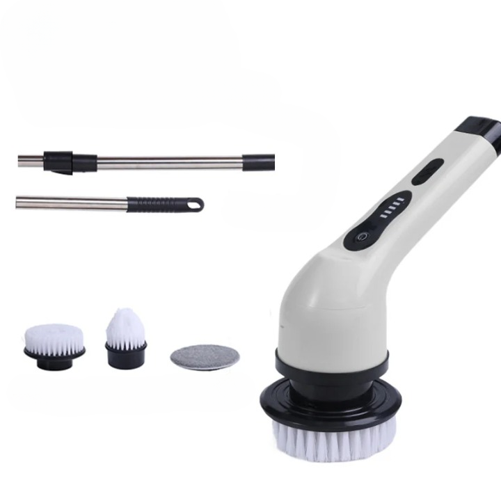 9-in-1 Electric Spin Cleaning Brush with LED Display