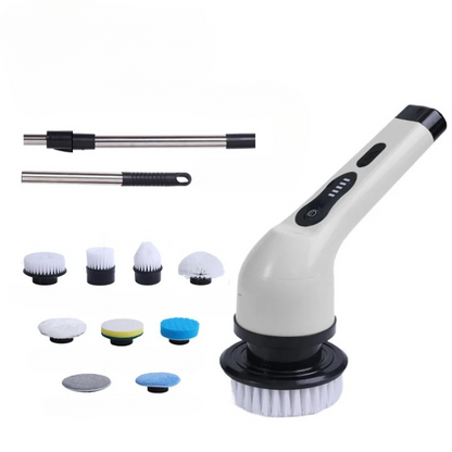 9-in-1 Electric Spin Cleaning Brush with LED Display
