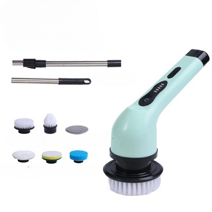 9-in-1 Electric Spin Cleaning Brush with LED Display