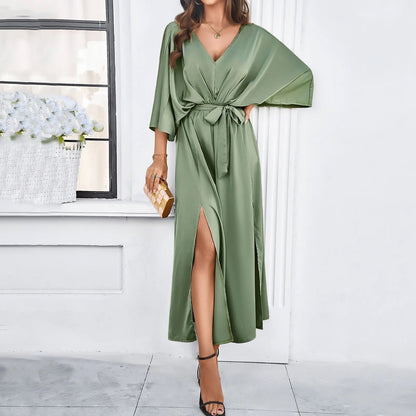 V-Neck Spring Dress – Arabella
